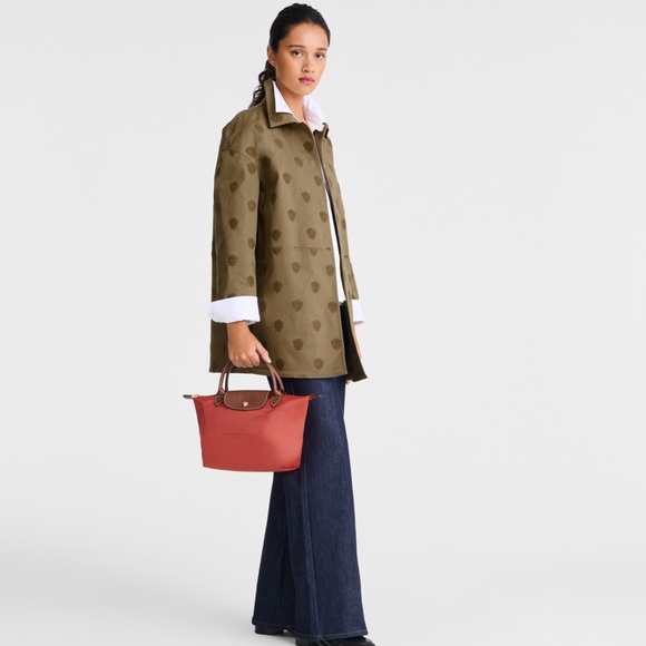 Red Longchamp Le pilage Women's Bag - Picture 14 of 14